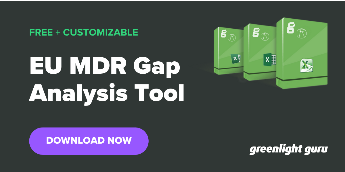 MDR Gap Analysis Tool Greenlight Guru